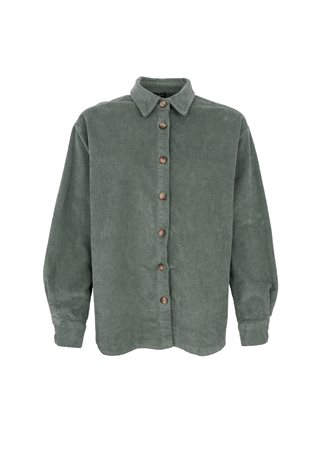 Black Colour - BCCora Corduroy Skjorte Jakke - Moss Green